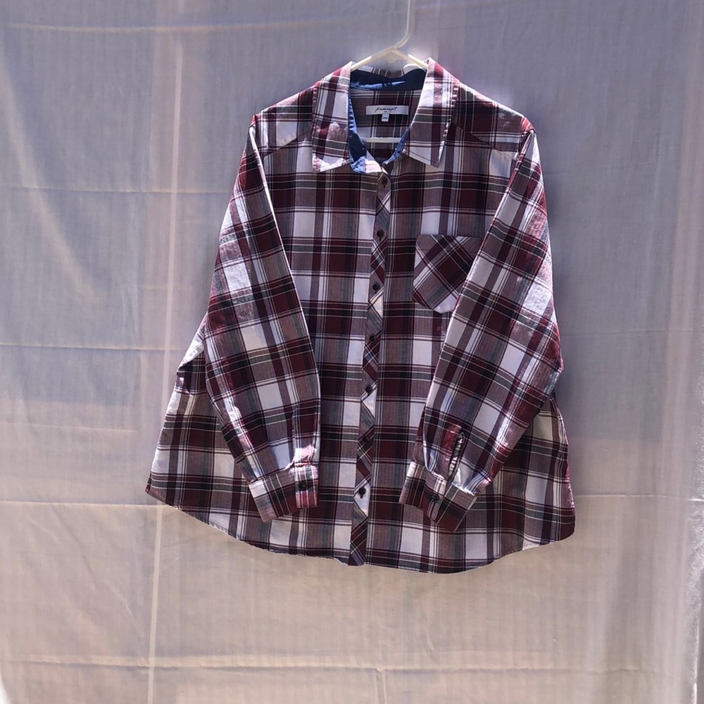 20W Foxcroft 100% cotton women shirt
